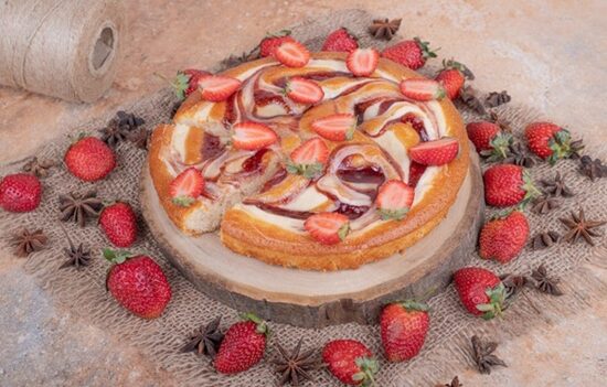 Capricho de fresa con chocolate